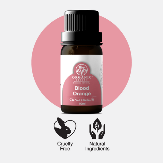 ORGANIC FIELDS BLOOD ORANGE ESSENTIAL OIL 10ML