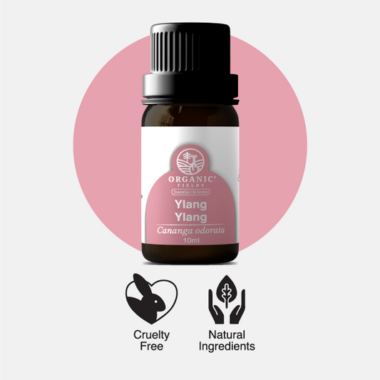 ORGANIC FIELDS YLANG YLANG ESSENTIAL OIL 10ML