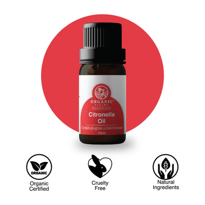 Organic Citronella Essential Oil 10ml