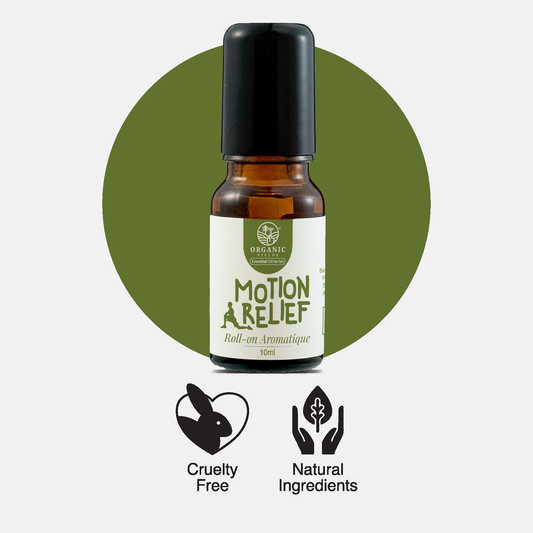 🎁 ORGANIC FIELDS MOTION RELIEF ROLL-ON AROMATIQUE ESSENTIAL OIL 10ML (100% off)
