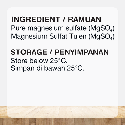 ORGANIC Fields 泻盐 400 克