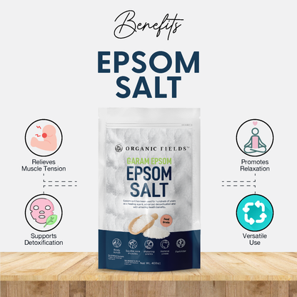 ORGANIC Fields 泻盐 400 克