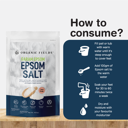 ORGANIC Fields 泻盐 400 克