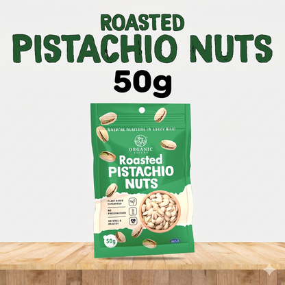 ORGANIC FIELDS Roasted Pistachio in Shell Salted
