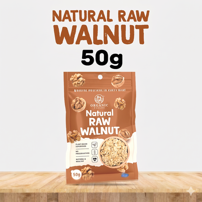 ORGANIC FIELDS Natural Raw Walnut