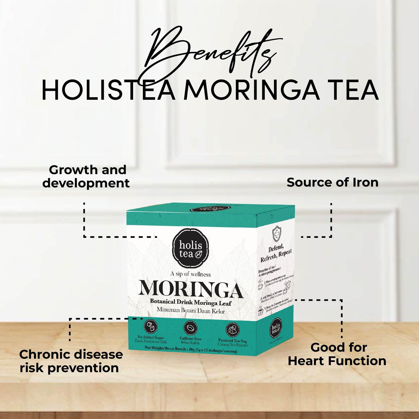 Holistea Moringa Tea