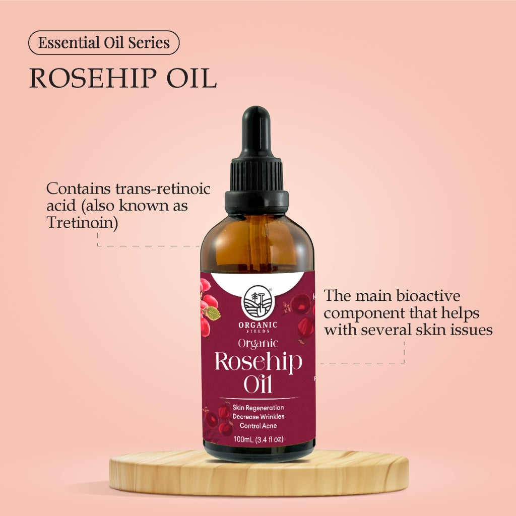 ORGANIC FIELDS ROSEHIP OIL 100ML