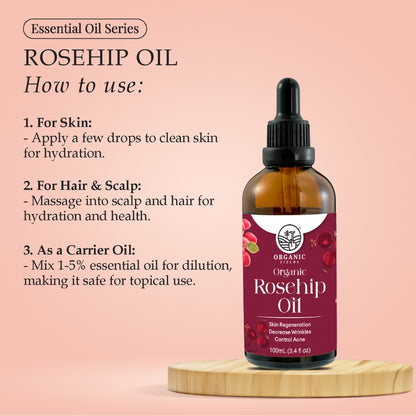 ORGANIC FIELDS ROSEHIP OIL 100ML