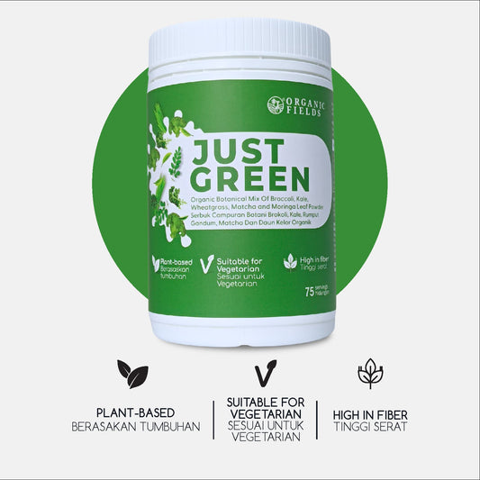 ORGANIC FIELDS Just Green 225g