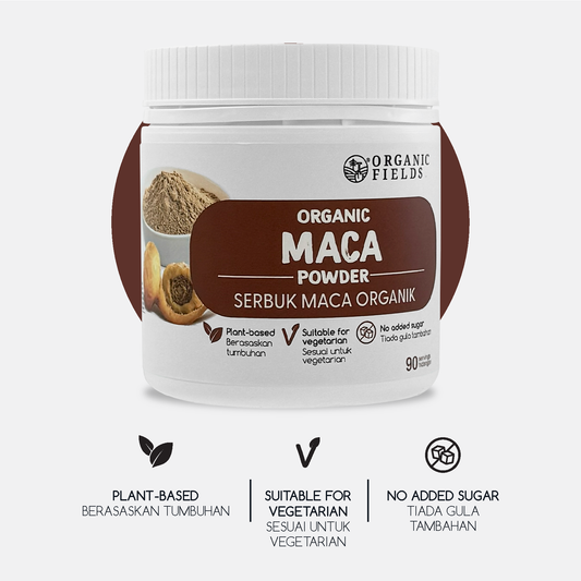 ORGANIC FIELDS Organic Maca Powder 180g