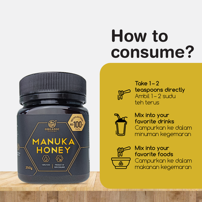 麦卢卡蜂蜜 MGO100+ 250g