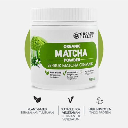 ORGANIC FIELDS Organic Matcha Powder
