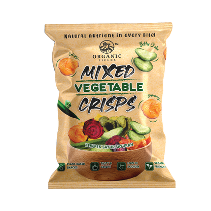 ORGANIC FIELDS Mix Vegetable Chips 50g