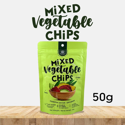 ORGANIC FIELDS Mix Vegetable Chips 50g