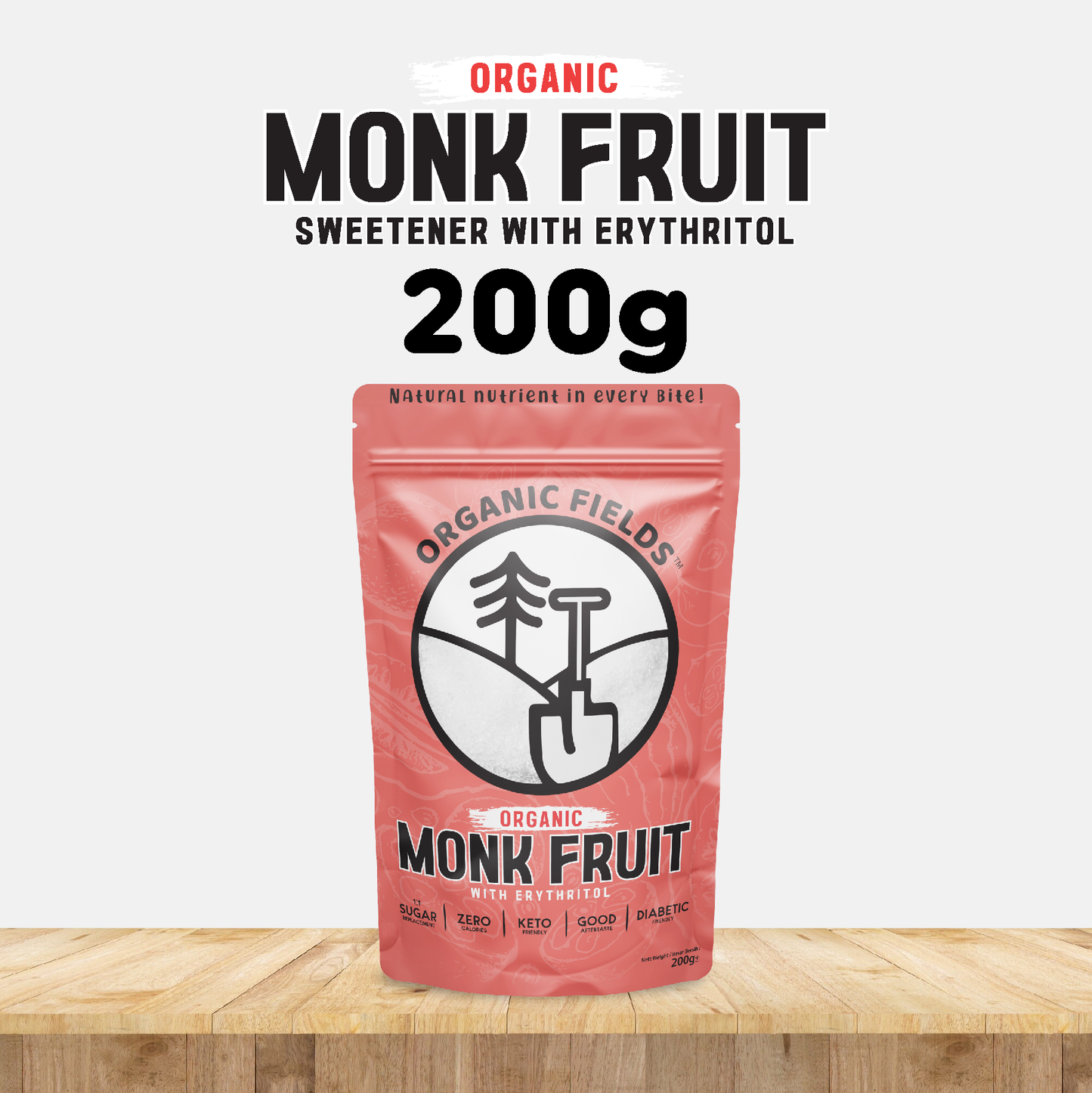 罗汉果甜味剂含赤藓糖醇