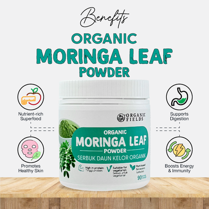 ORGANIC FIELDS Organic Moringa Leaf Powder