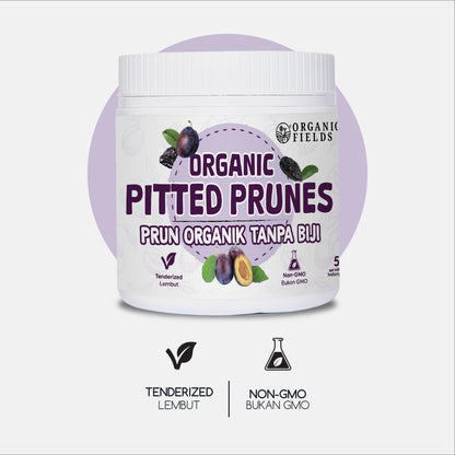 ORGANIC FIELDS Organic Pitted Prunes 200g