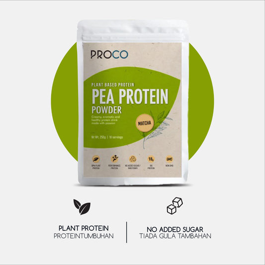 PROCO 抹茶豌豆蛋白 250gm