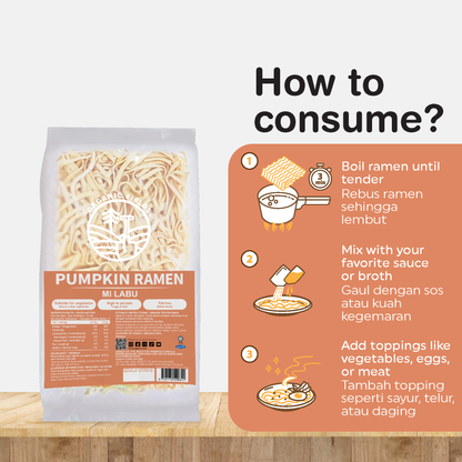 ORGANIC FIELDS Pumpkin Ramen 250g