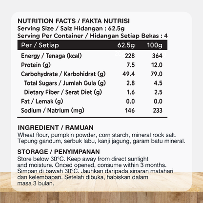 ORGANIC FIELDS Pumpkin Ramen 250g