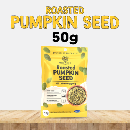 ORGANIC FIELDS Roasted Pumpkin Seed 50g