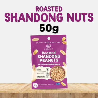 ORGANIC FIELDS Roasted Shandong Peanut 50g