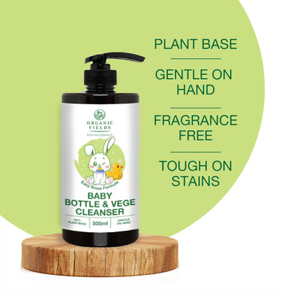 Baby Bottle Cleanser & Vege Wash (500ml) | Plant-based