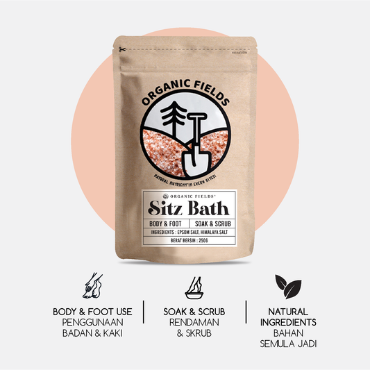 ORGANIC FIELDS Sitz Bath 250g