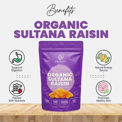 ORGANIC FIELDS Organic Sultana Raisin