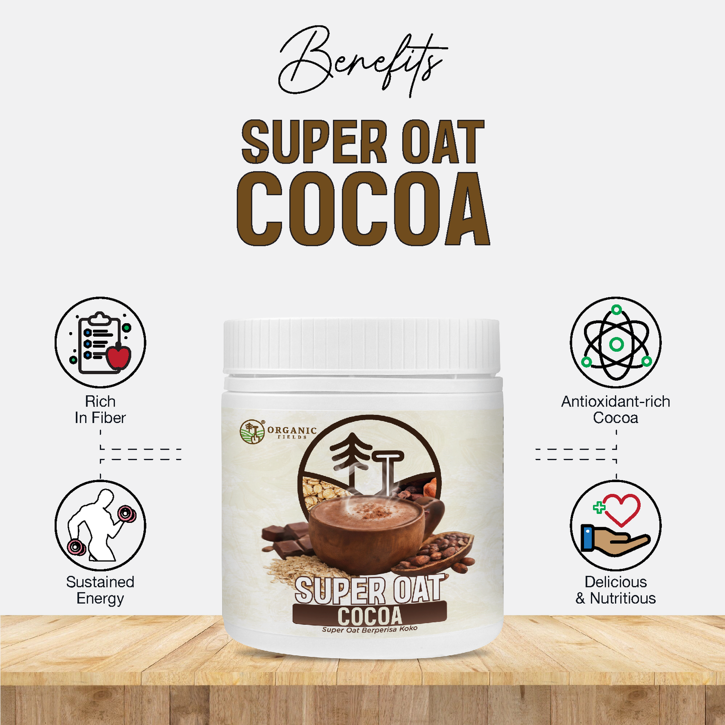 ORGANIC FIELDS Super Oat (210g)