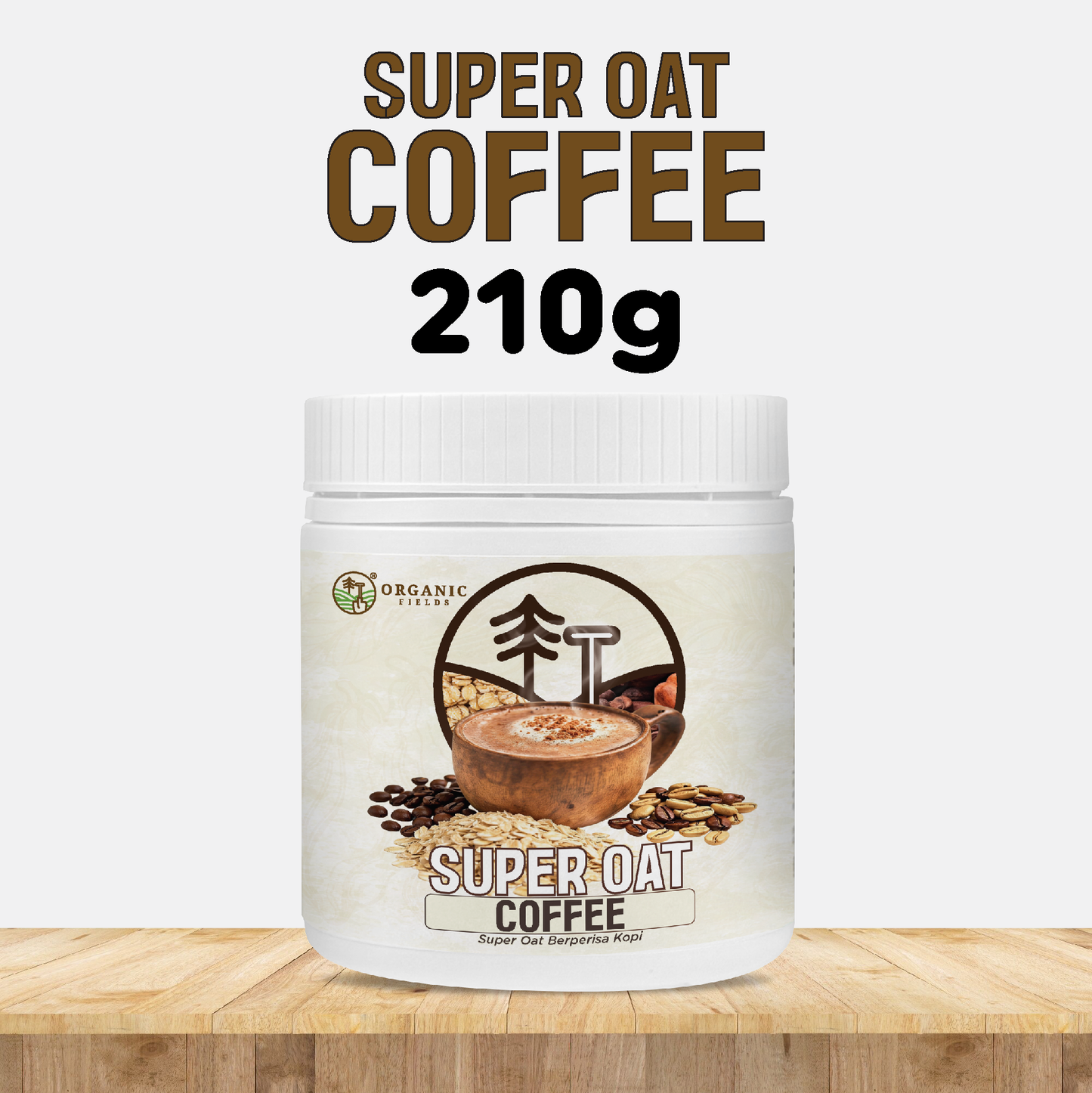 ORGANIC FIELDS Super Oat (210g)