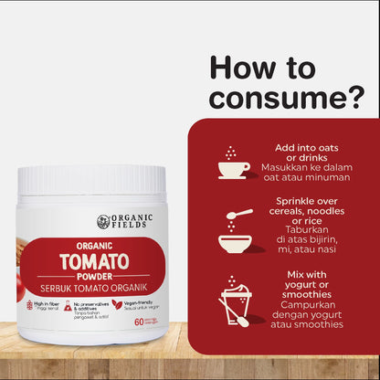 ORGANIC FIELDS Organic Tomato Powder 120g
