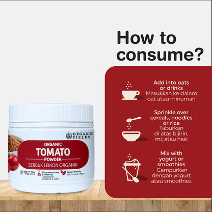 ORGANIC FIELDS Organic Tomato Powder 120g