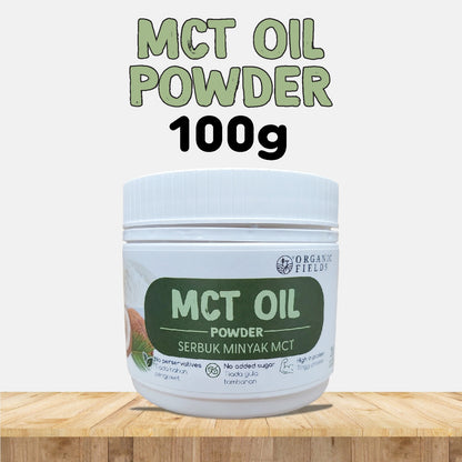 ORGANIC FIELDS MCT Oil Powder 100G