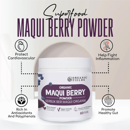 Organic Maqui Berry Powder 120 gm