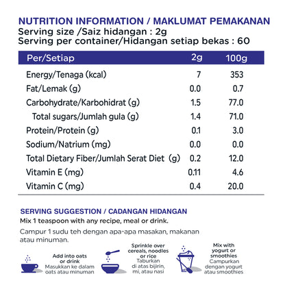 Organic Blueberry Powder 120gm