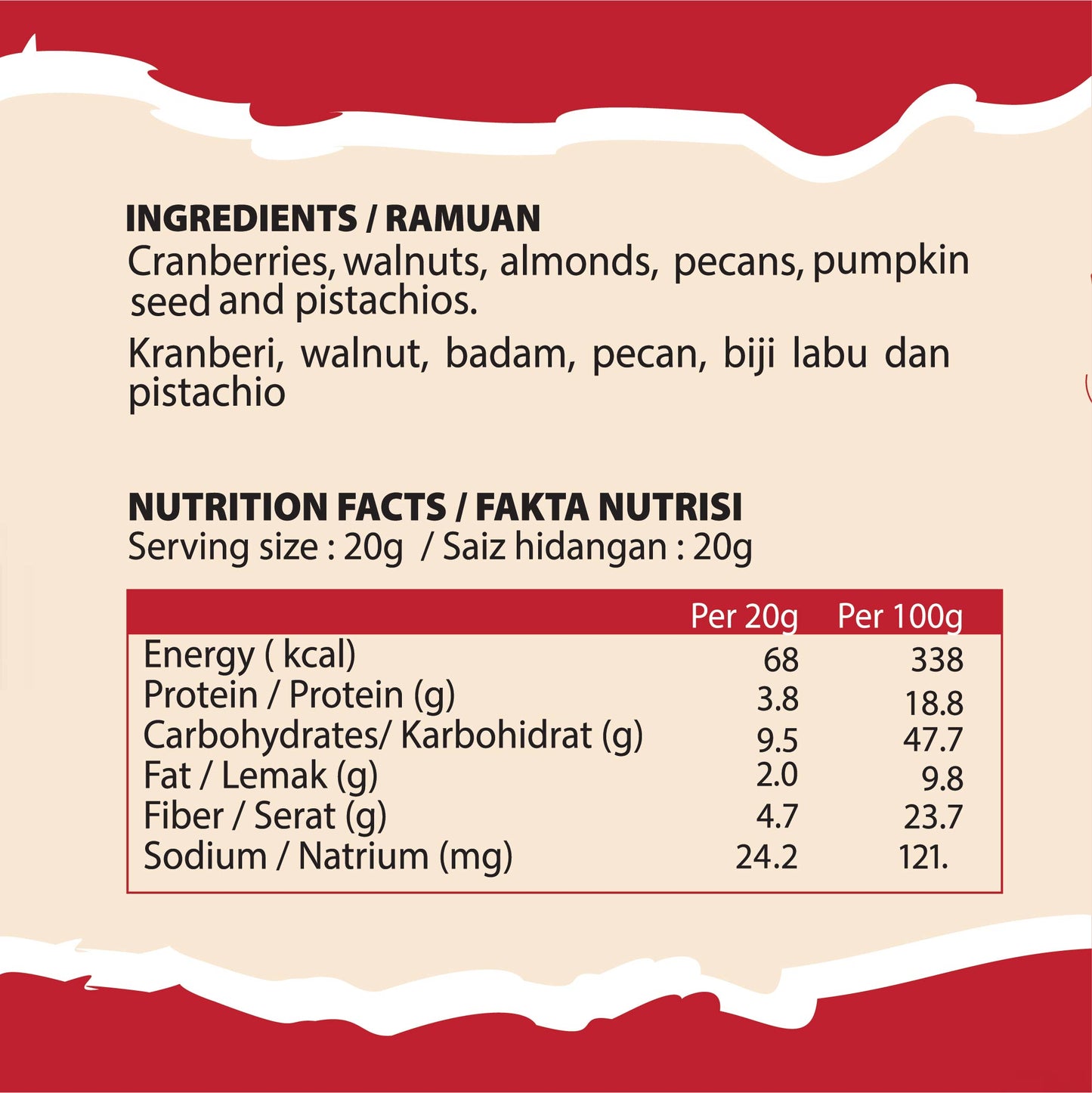 Omega-3 Trail Mix