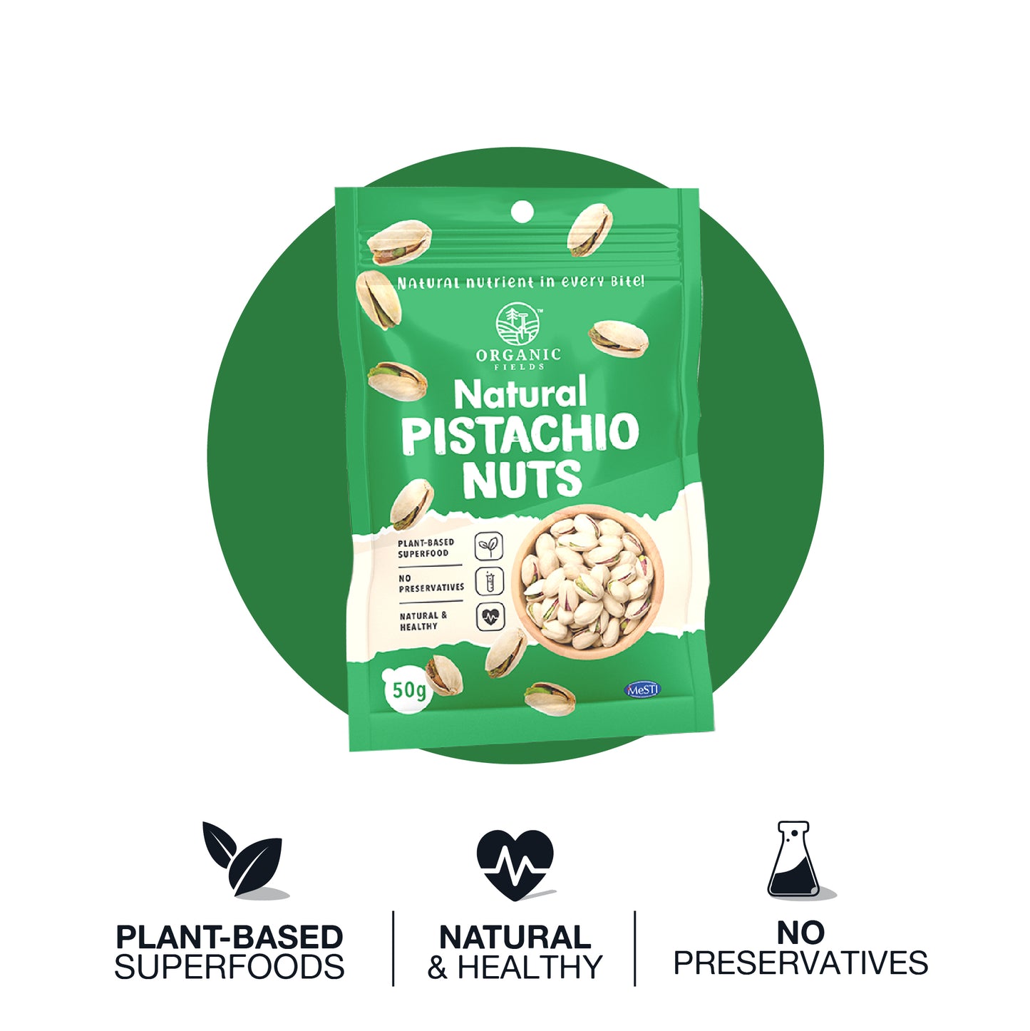 Roasted Pistachio in Shell Salted