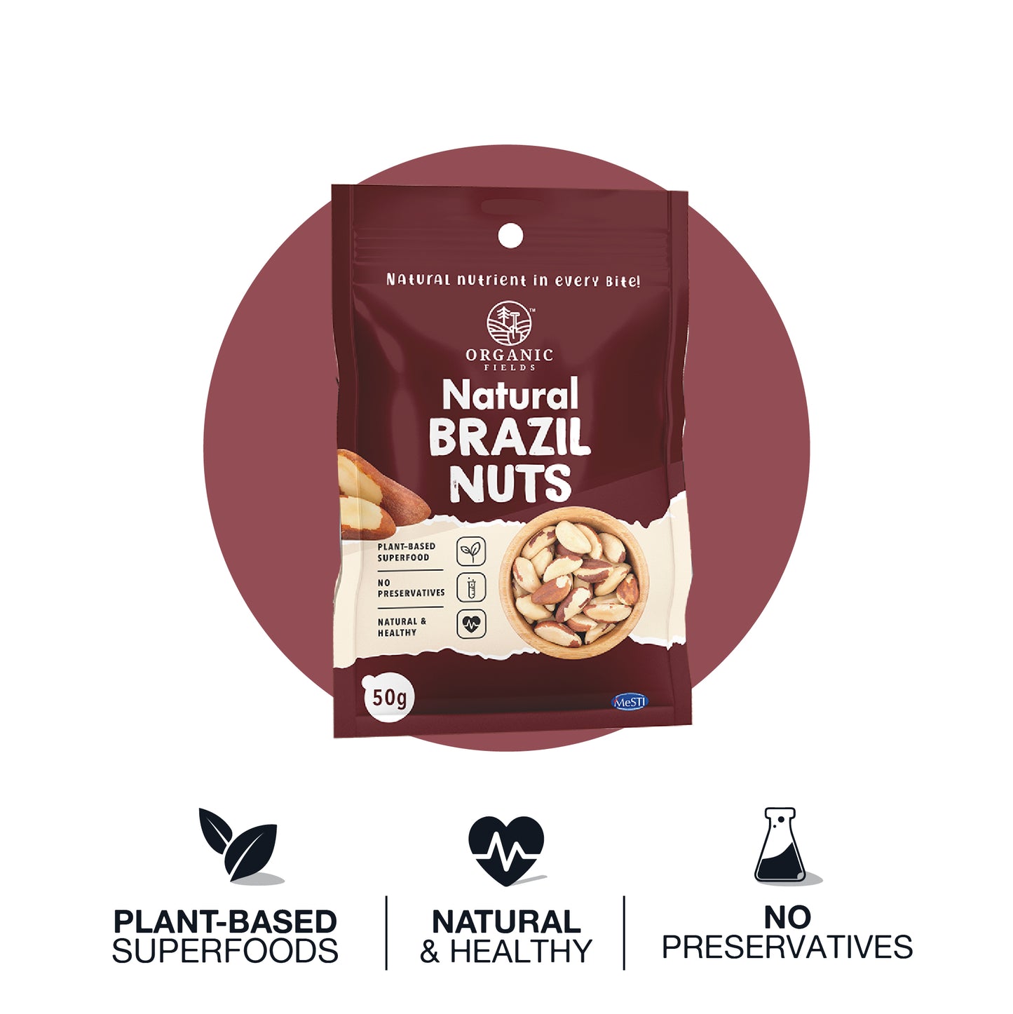 Natural Brazil Nuts