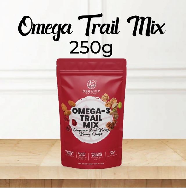 ORGANIC FIELDS Omega-3 Trail Mix