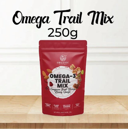 ORGANIC FIELDS Omega-3 Trail Mix