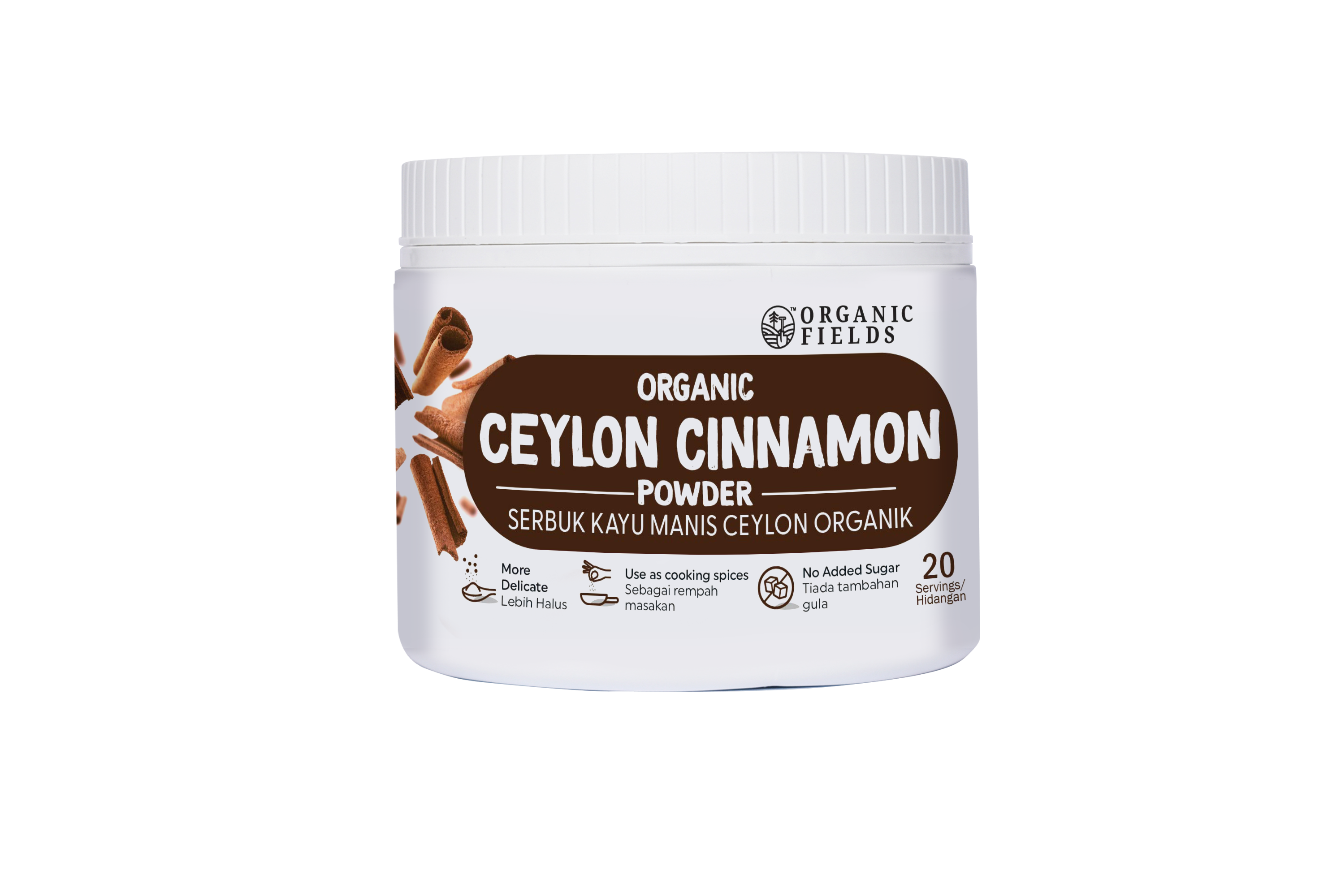 ORGANIC FIELDS Organic Ceylon Cinnamon Powder