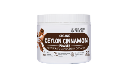 ORGANIC FIELDS Organic Ceylon Cinnamon Powder