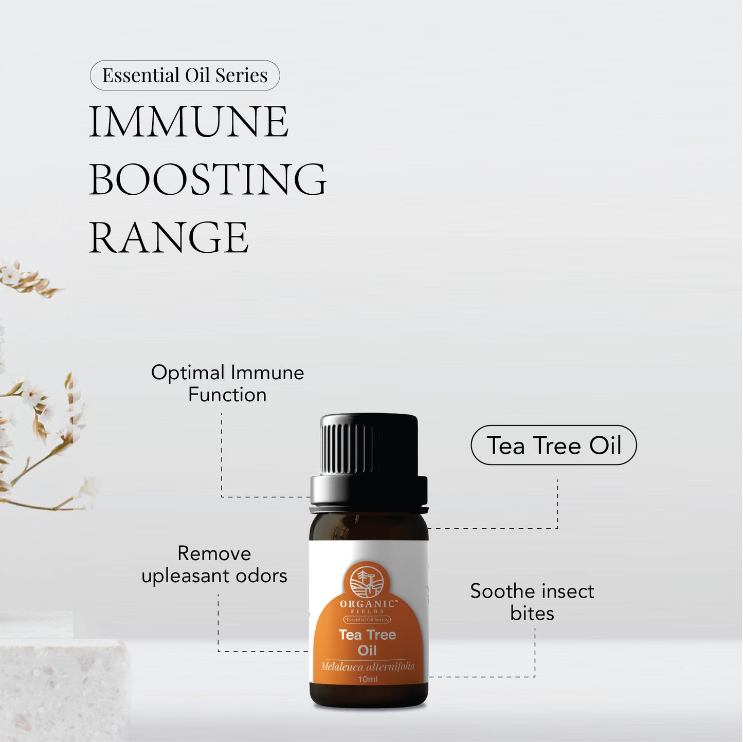 Organic Tea Tree Essential  Oil 10ml