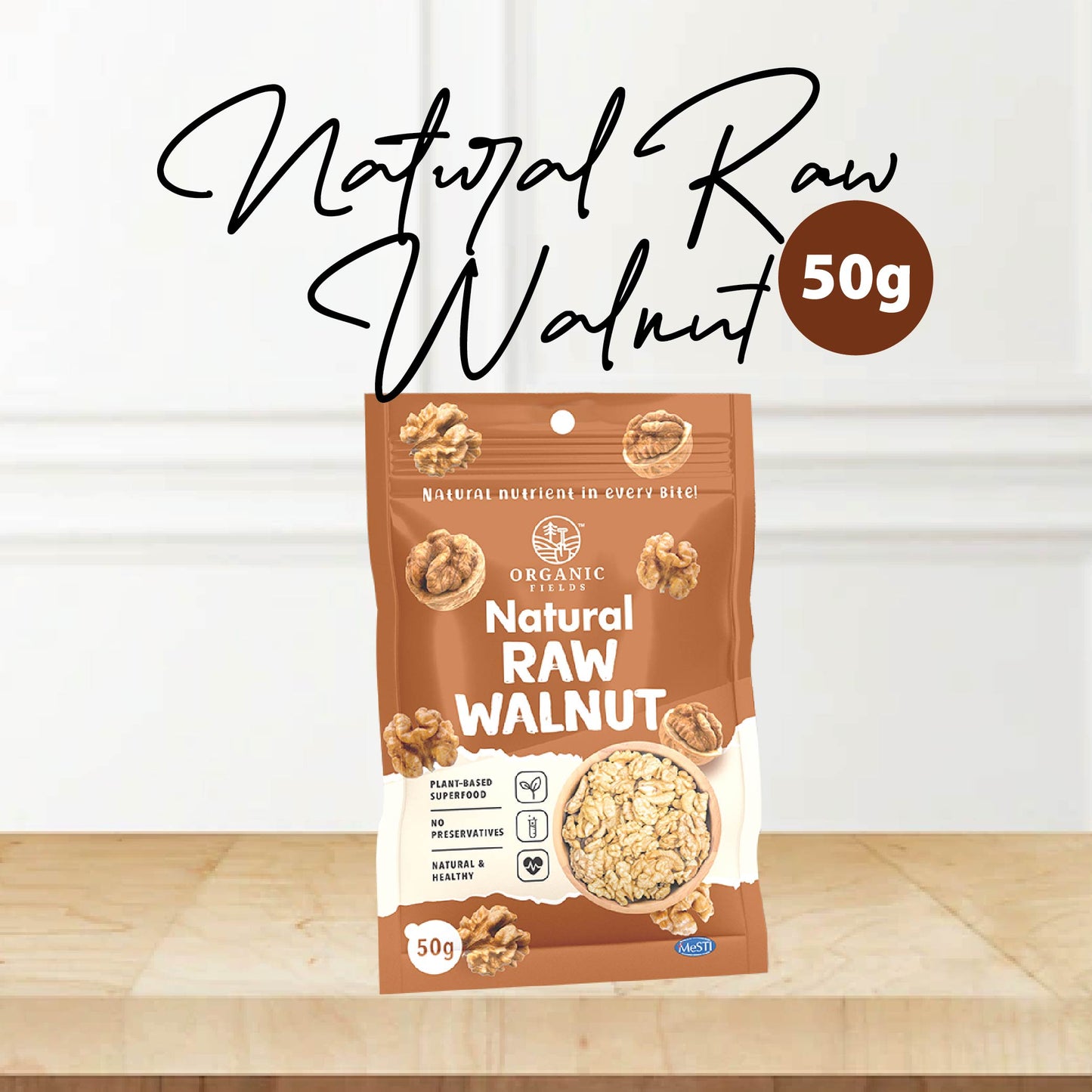 Natural Raw USA Walnut (100g)