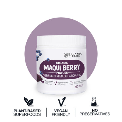 Organic Maqui Berry Powder 120 gm