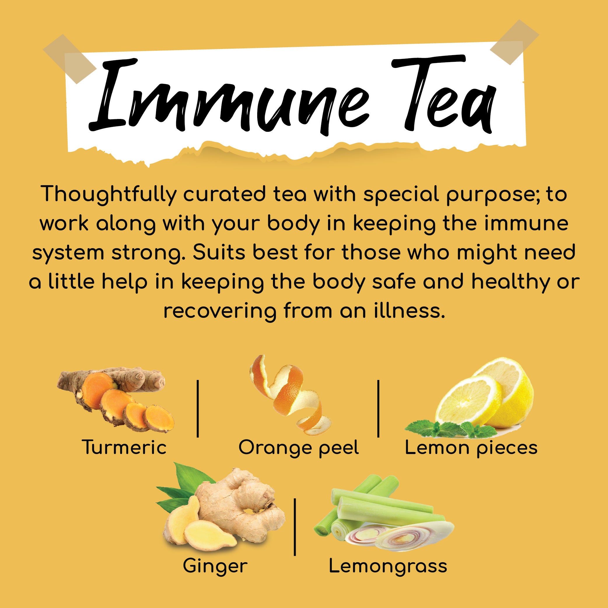 HOLISTEA Immune Tea – ORGANIC FIELDS