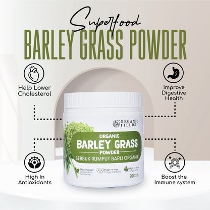 Organic Barley Grass Powder 180gm