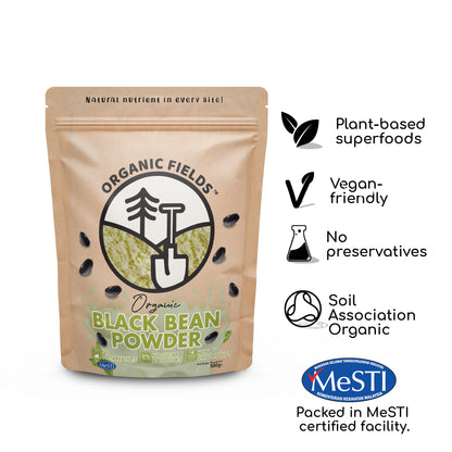 Organic Black Bean Powder 500gm