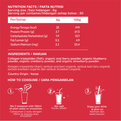 Superfood Collagen Tripeptide 180gm